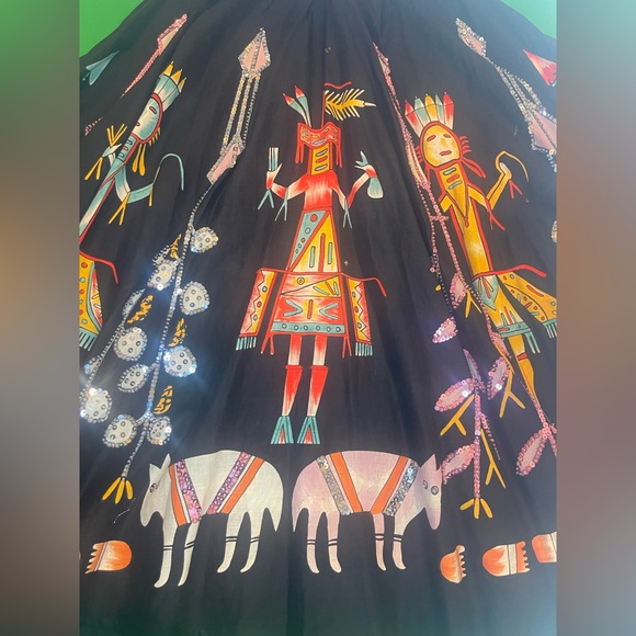 Vintage Unique Long Sleeve Dress - Picture 4 of 4